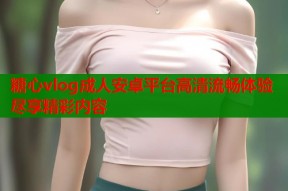 糖心vlog成人安卓平台高清流畅体验尽享精彩内容