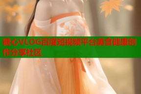 糖心VLOG百度短视频平台美食健康创作分享社区