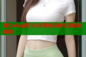 糖心vlog西门小巨带你玩转生活精彩瞬间