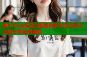 糖心Vlog高清完整版精彩生活记录与真实分享全景展现