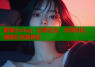 糖果心vlog：记录生活，分享快乐，视频社交新体验