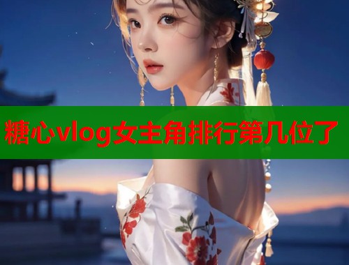 糖心vlog女主角排行第几位了  第2张