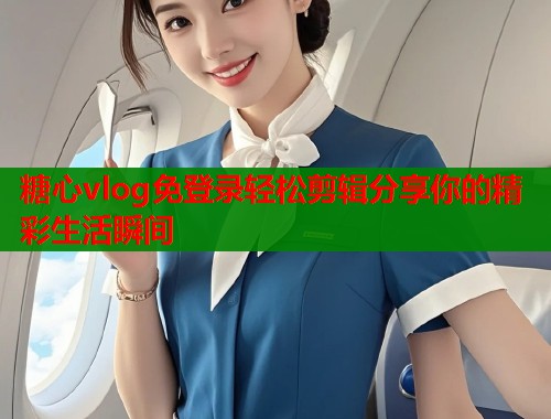 糖心vlog免登录轻松剪辑分享你的精彩生活瞬间  第1张