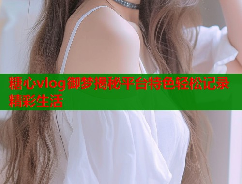 糖心vlog御梦揭秘平台特色轻松记录精彩生活  第1张