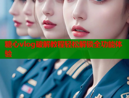 糖心vlog破解教程轻松解锁全功能体验  第1张