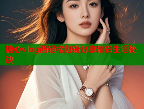 糖心vlog西轻松剪辑分享精彩生活秘诀  第1张