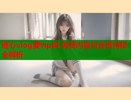 糖心vlog要vip吗 免费内容与会员特权全解析  第1张