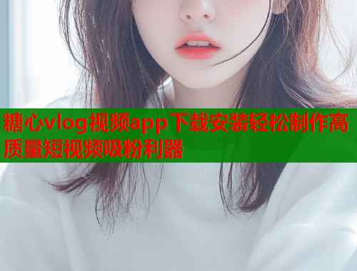 糖心vlog视频app下载安装轻松制作高质量短视频吸粉利器  第1张