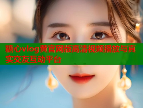 糖心vlog黄官网版高清视频播放与真实交友互动平台  第1张