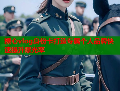 糖心vlog身份卡打造专属个人品牌快速提升曝光率  第1张