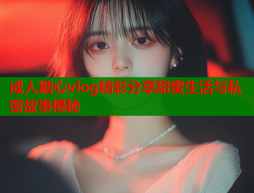 成人糖心vlog精彩分享甜蜜生活与私密故事揭秘  第1张