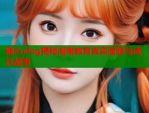 糖心vlog揭秘湖南教育真实面貌与成长故事  第1张