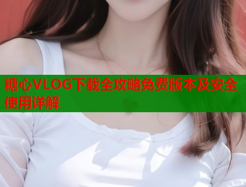 糖心VLOG下载全攻略免费版本及安全使用详解  第2张
