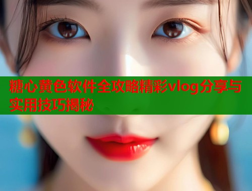 糖心黄色软件全攻略精彩vlog分享与实用技巧揭秘  第1张
