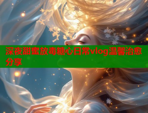 深夜甜蜜放毒糖心日常vlog温馨治愈分享  第1张