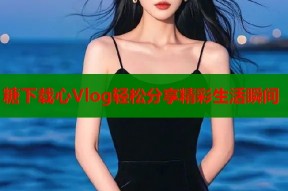 糖下载心Vlog轻松分享精彩生活瞬间