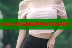 糖vlog虐心故事分享平台功能全解析