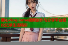 糖心vlog.iome视频创作与分享平台轻松记录生活精彩