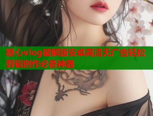 糖心vlog破解版安卓高清无广告轻松剪辑创作必备神器  第1张