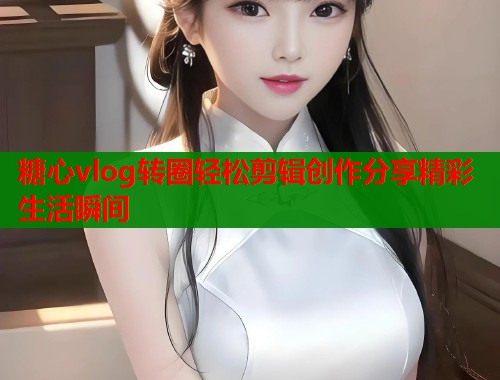 糖心vlog转圈轻松剪辑创作分享精彩生活瞬间  第1张