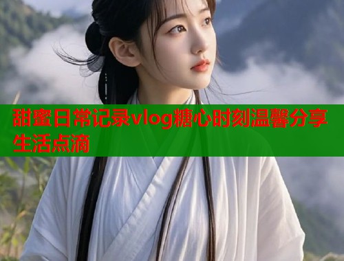 甜蜜日常记录vlog糖心时刻温馨分享生活点滴  第2张