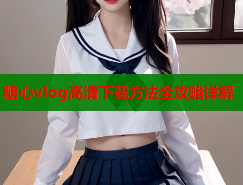 糖心vlog高清下载方法全攻略详解  第1张