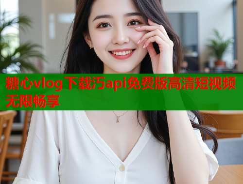 糖心vlog下载汅api免费版高清短视频无限畅享  第1张