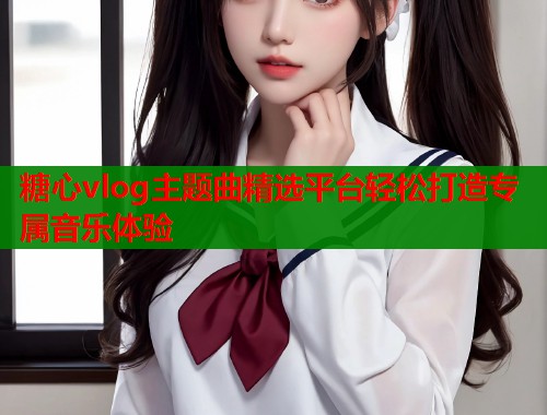 糖心vlog主题曲精选平台轻松打造专属音乐体验  第2张
